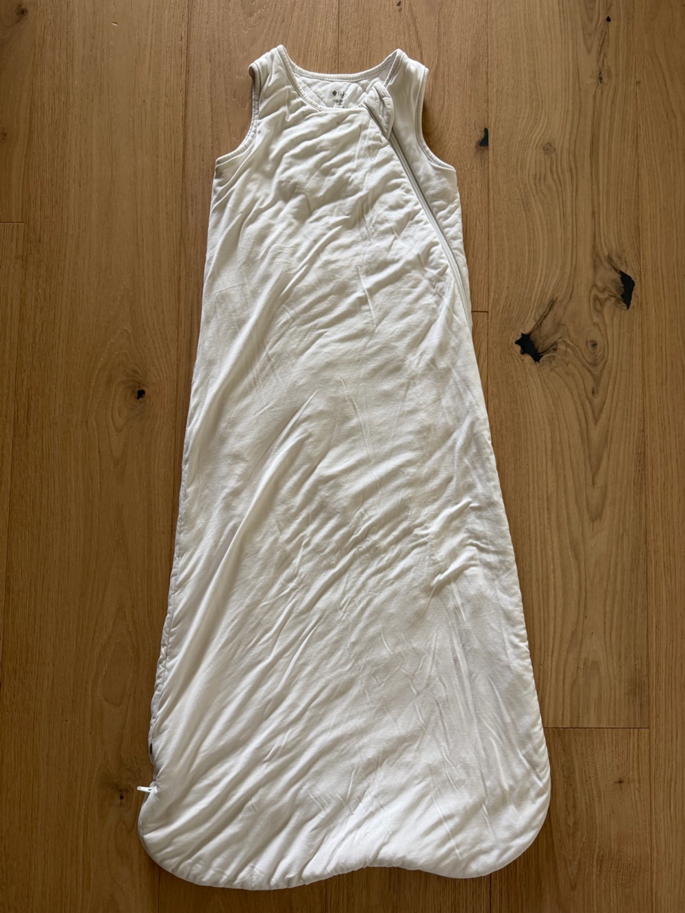White Kyte baby sleep sack 2.5tog